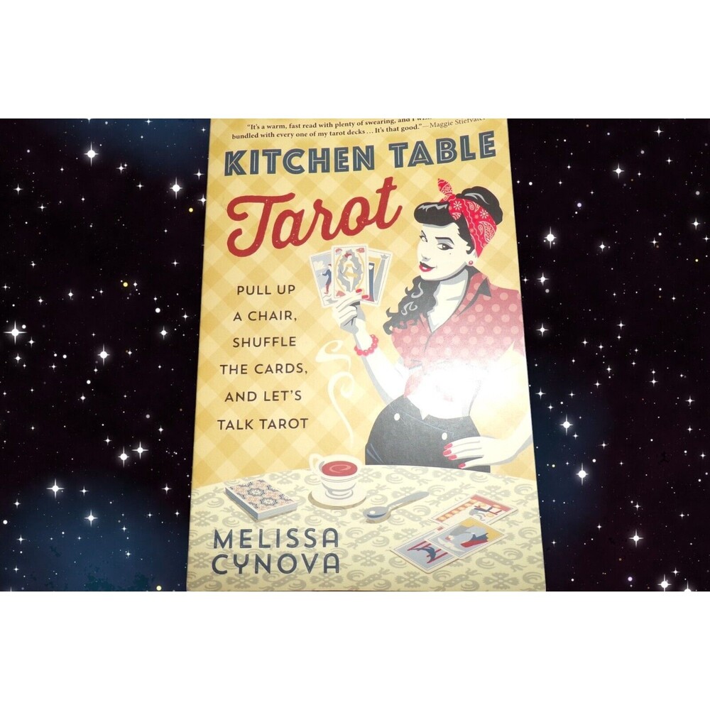 Kitchen Table Tarot paperback book, by Melissa Cynova